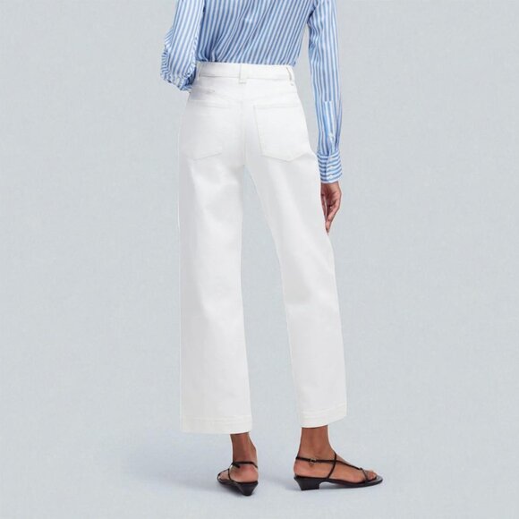 Madewell The Perfect Vintage Wide-Leg Crop Jean Size 30 - Picture 3 of 14